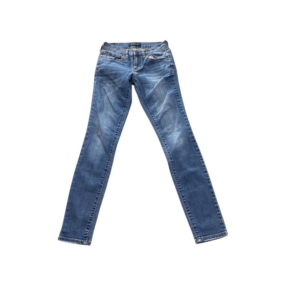 Aeropostale Women's Blue‎ Denim Skinny Jegging Jeans Size 0 Regular